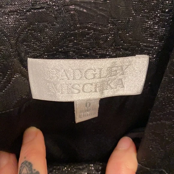 NWT Badgley Mischka wool shift dress size 0 - Picture 6 of 9